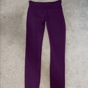 purple lululemon leggings
